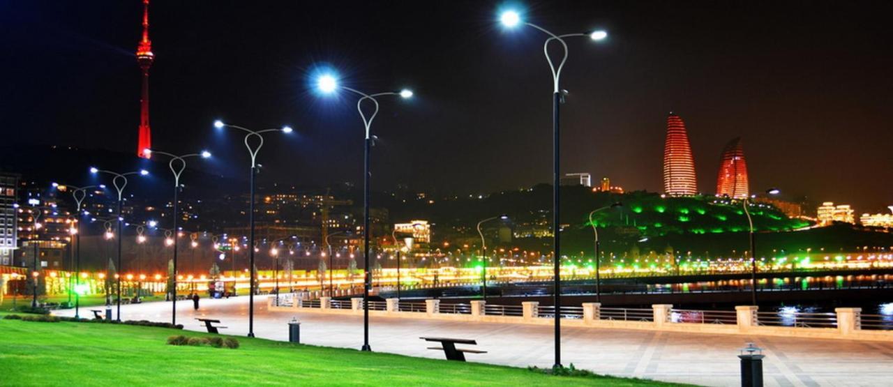 Lux Family Apartment In City Center Bakoe Buitenkant foto